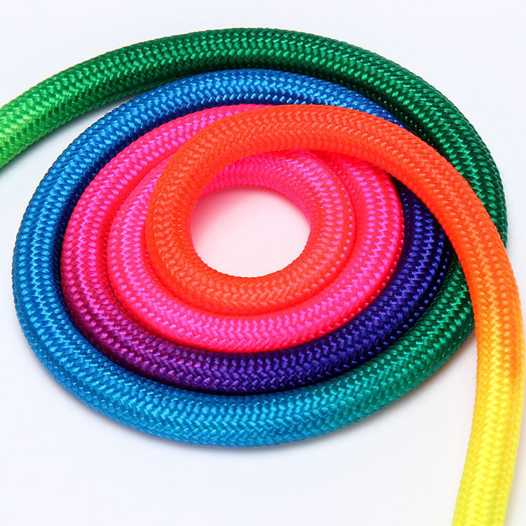Colorful Nylon Round Dog Leash – Hand-Held Pet Leash