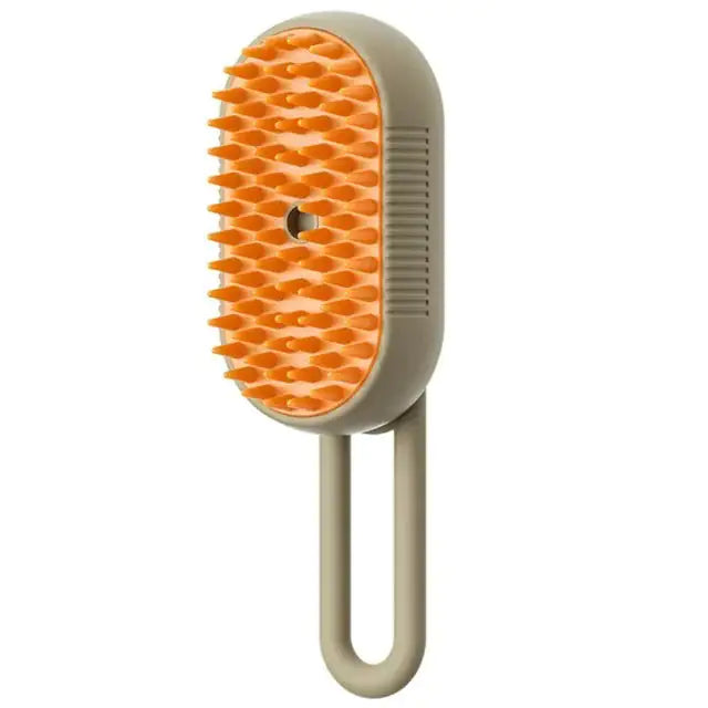 3-in-1 Electric Steam Brush – Cat & Dog Grooming Comb
