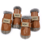 Waterproof Fleece-Lined Dog Snow Boots – Warm Winter Paw Protection