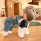 Denim Pet Dog Jumpsuit – Stylish Dog Outfit