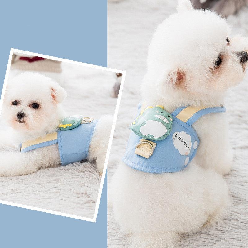 Cute Dog Harness & Leash Set – Comfortable Pet Walking Gear