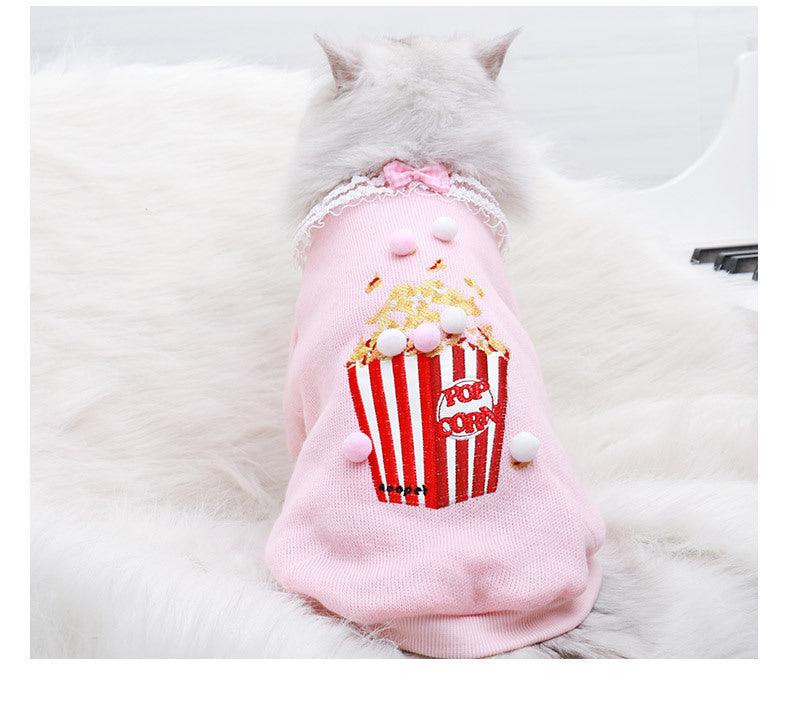 Warm Casual Cat Clothes – Cozy Pet Outfit