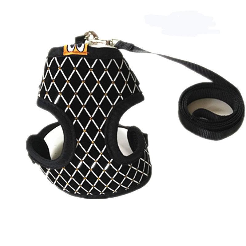 Pet Comfort Harness – Breathable Nylon Vest for Small & Medium Dogs & Cats