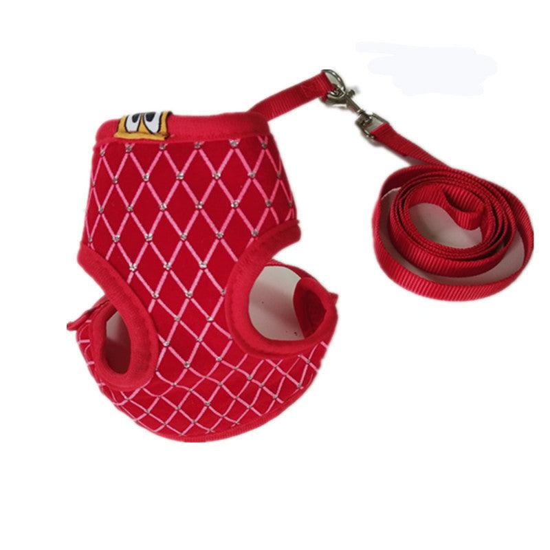 Pet Comfort Harness – Breathable Nylon Vest for Small & Medium Dogs & Cats