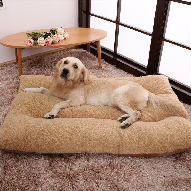 Warm & Thick Large Pet Bed – Cozy Lounger for Dogs & Cats