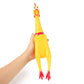Funny Screaming Chicken Pet Toy – Squeaky Chew Toy for Dogs