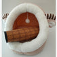 Cat Cave Bed – Cozy Hideaway with Non-Slip Bottom