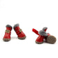 Waterproof Fleece-Lined Dog Snow Boots – Warm Winter Paw Protection