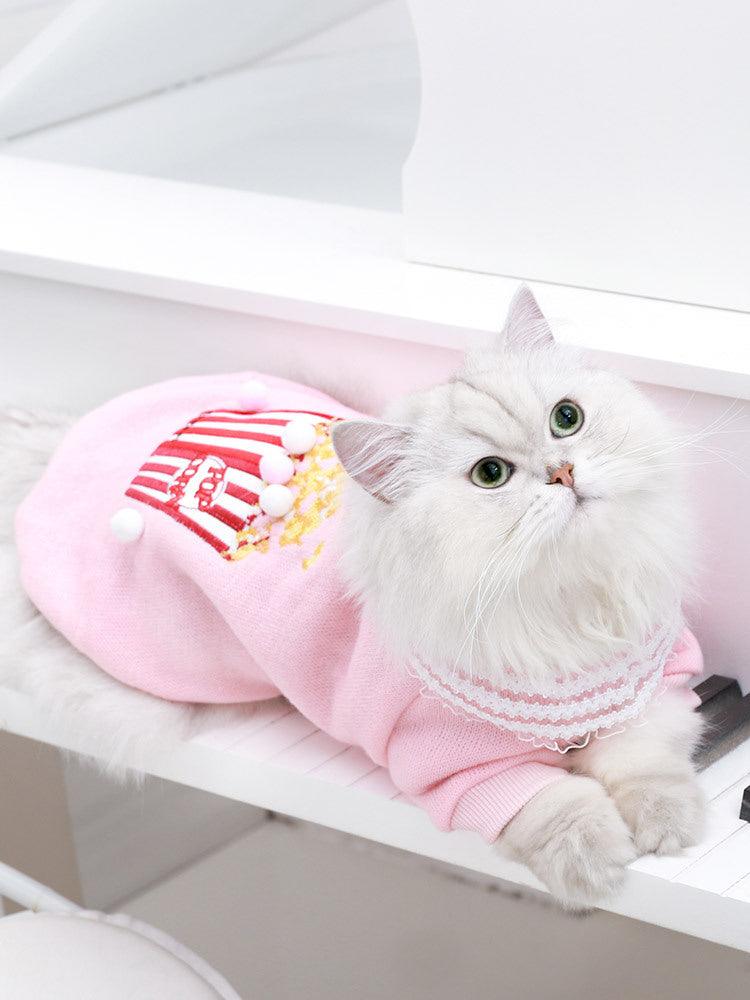Warm Casual Cat Clothes – Cozy Pet Outfit