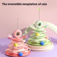 4-Level Cat Toy Tower Turntable – Interactive Play Center