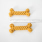 Knitted Knot Cotton Rope Bone Toy – Chew & Tug Toy for Dogs