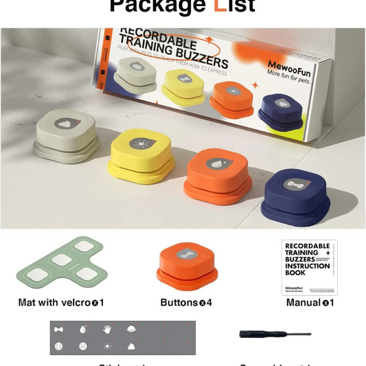 Dog Talking Buttons – Pet Communication & Interactive Toy