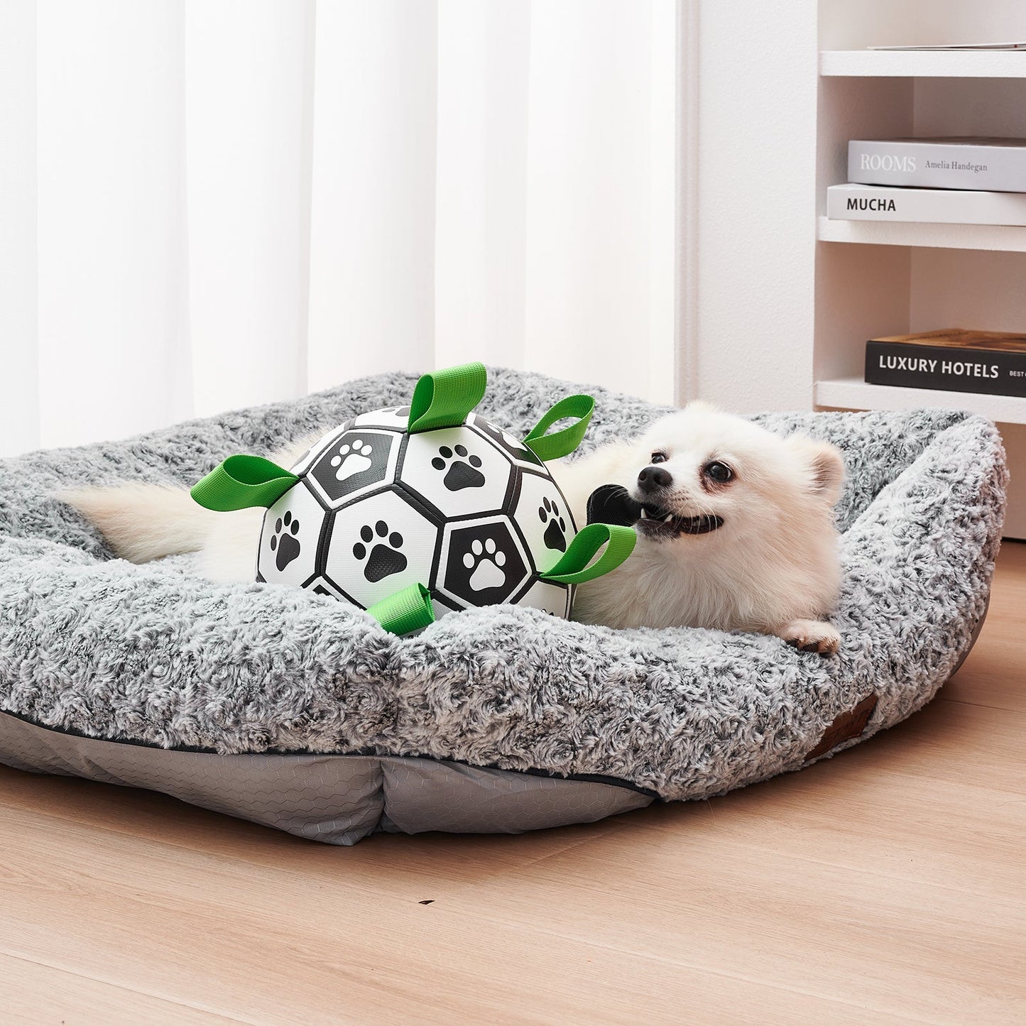 Interactive Football Dog Toy – Fun Fetch & Chew Toy