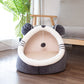 Cat Cave Bed – Cozy Hideaway with Non-Slip Bottom