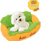 Japanese Akita Hot Dog Bed – Cozy Plush Lounger for Dogs