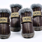 Waterproof Fleece-Lined Dog Snow Boots – Warm Winter Paw Protection