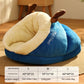 Slippers-Shaped Warm Pet Bed – Cozy Lounger for Cats & Dogs