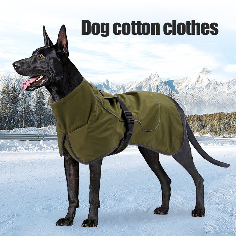 Winter Warm Snowproof Dog Jacket – Cozy Cold-Weather Coat