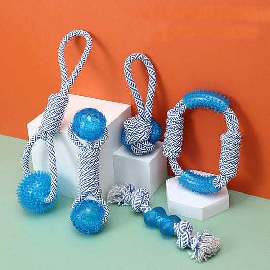 Ocean Series Rope Dog Molar Toy – Chew & Tug Toy