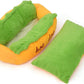 Japanese Akita Hot Dog Bed – Cozy Plush Lounger for Dogs