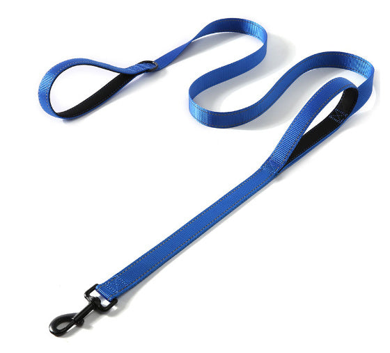 Pet Double Handle Pull Leash – Control & Comfort for Dogs