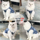 Pet Dog Cat Blue Denim Jeans Jacket Coat Vest