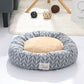 Flax Tart Comfy Pet Bed – Soft Cozy Lounger for Cats & Dogs