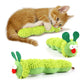 Caterpillar Catnip Chew Toy – Interactive Silvervine Molar Toy
