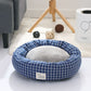 Flax Tart Comfy Pet Bed – Soft Cozy Lounger for Cats & Dogs