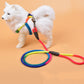 Colorful Nylon Round Dog Leash – Hand-Held Pet Leash