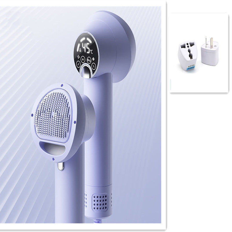 Smart Pet Hair Dryer & Comb – Silent Grooming for Dogs & Cats