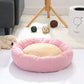 Flax Tart Comfy Pet Bed – Soft Cozy Lounger for Cats & Dogs