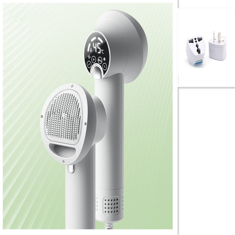Smart Pet Hair Dryer & Comb – Silent Grooming for Dogs & Cats