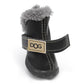Waterproof Fleece-Lined Dog Snow Boots – Warm Winter Paw Protection