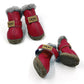 Waterproof Fleece-Lined Dog Snow Boots – Warm Winter Paw Protection