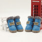 Waterproof Fleece-Lined Dog Snow Boots – Warm Winter Paw Protection
