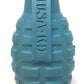 Grenade Shaped eDispenser Durable Dog Chew Toy & Treat Dispenser - Red & Blue