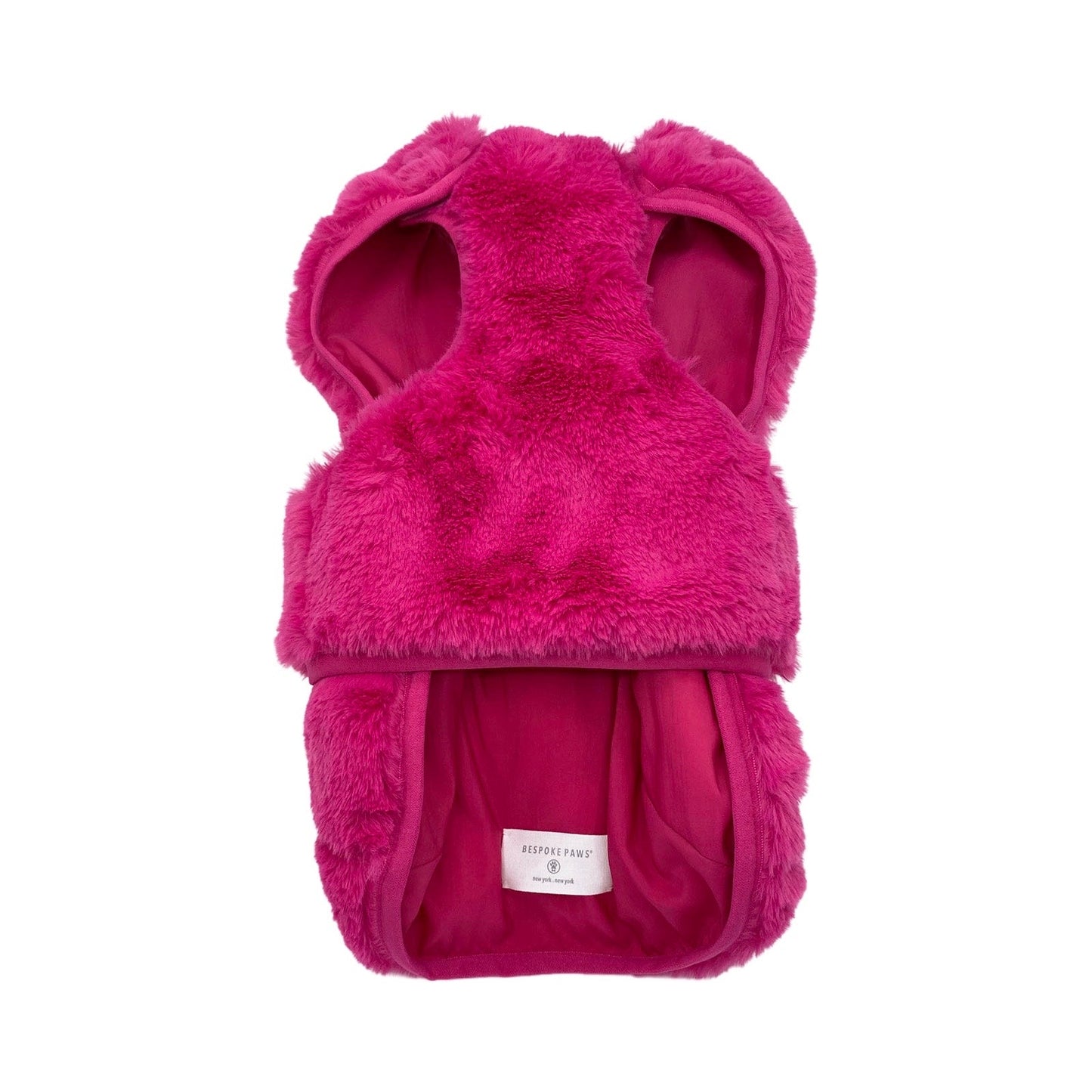 'Cody' Faux Fur Pet Vest – Stylish Warm Dog & Cat Outfit