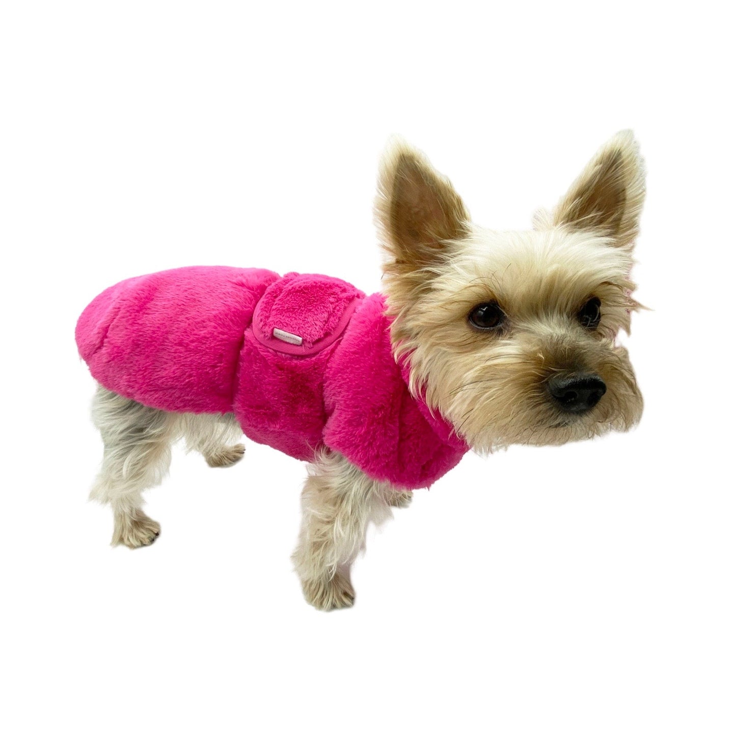 'Cody' Faux Fur Pet Vest – Stylish Warm Dog & Cat Outfit