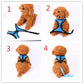 Adjustable Reflective Pet Harness – Dog & Cat Control Vest with Leash