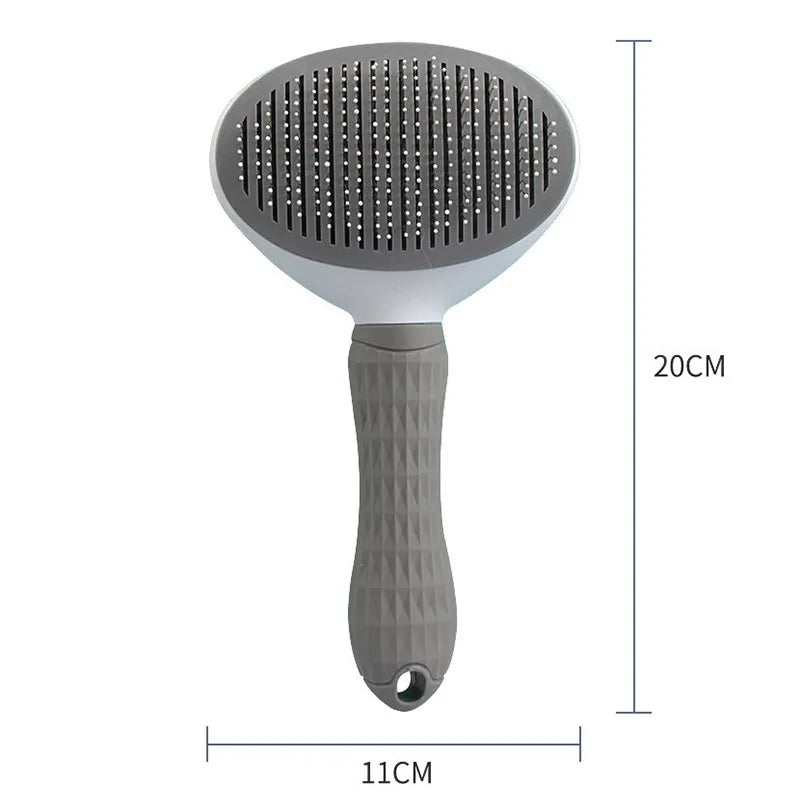 Pet Hair Brush – Grooming Comb for Dogs & Cats