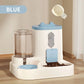 2-in-1 Automatic Pet Food & Water Dispenser – Smart Feeding Solution