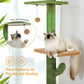 5-Tier Cat Tree Tower – Scratching Posts & Hammock Included