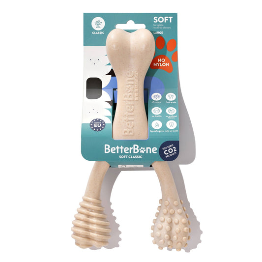 BetterBone Soft Chew Toy – Natural & Durable for Dogs