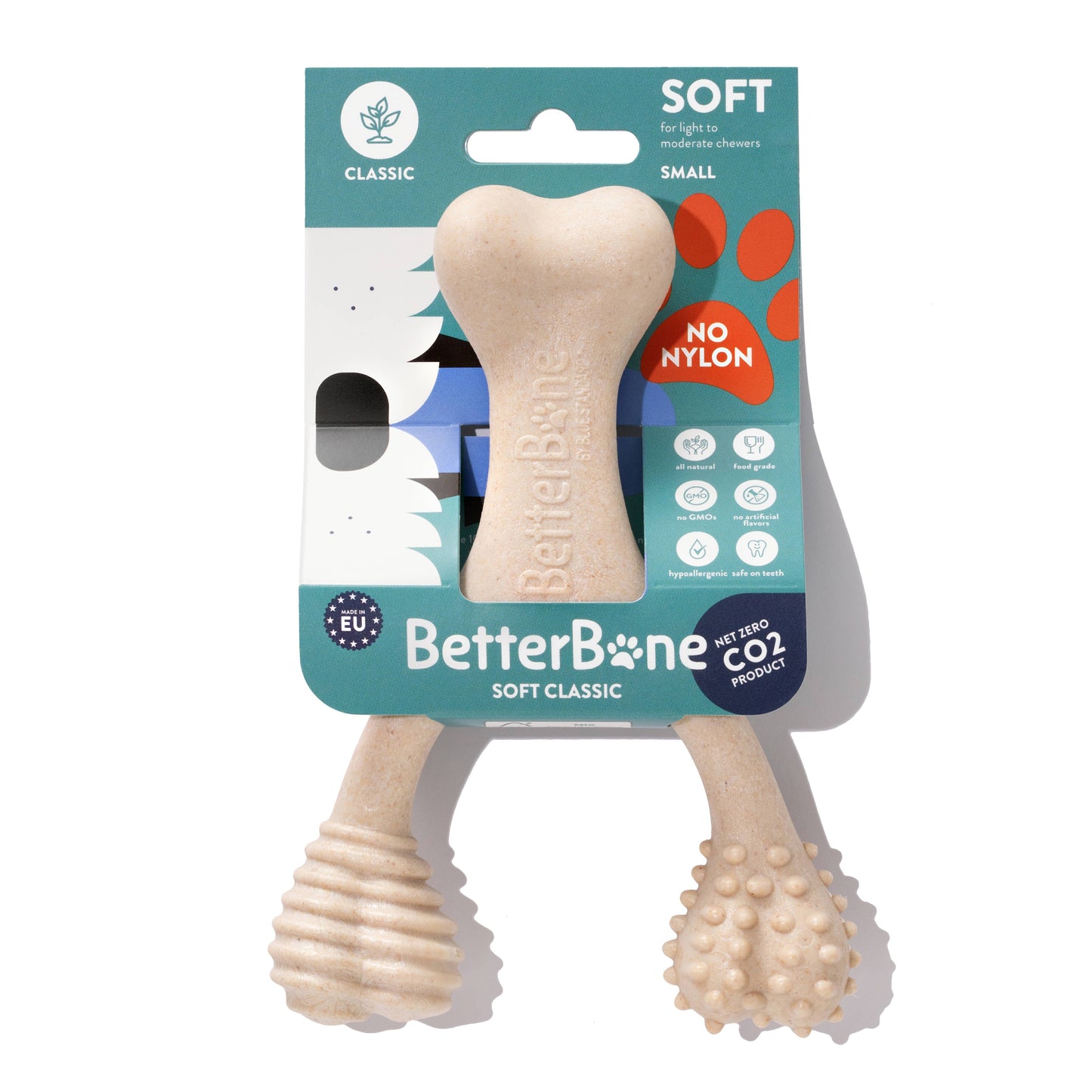 BetterBone Soft Chew Toy – Natural & Durable for Dogs