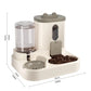 2-in-1 Automatic Pet Food & Water Dispenser – Smart Feeding Solution