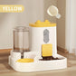 2-in-1 Automatic Pet Food & Water Dispenser – Smart Feeding Solution