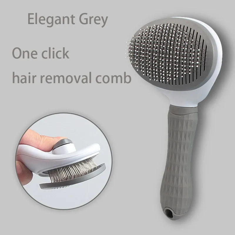 Pet Hair Brush – Grooming Comb for Dogs & Cats