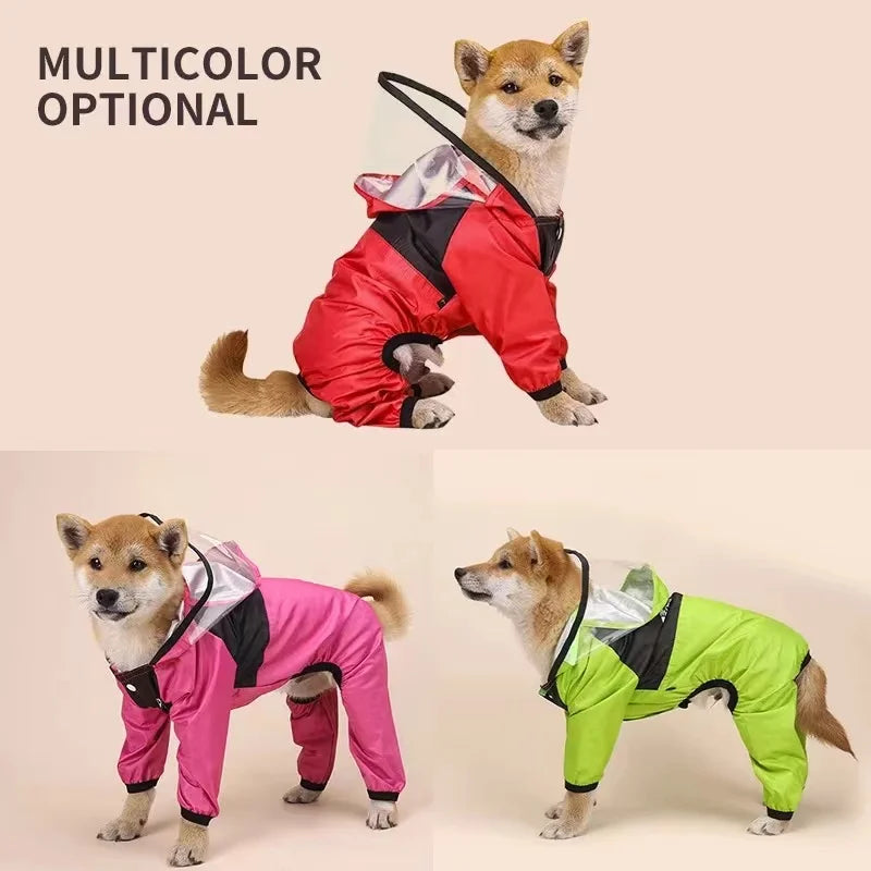 Waterproof Dog Raincoat | Keep Your Pup Dry & Happy in Any Storm