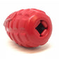 Grenade Shaped eDispenser Durable Dog Chew Toy & Treat Dispenser - Red & Blue